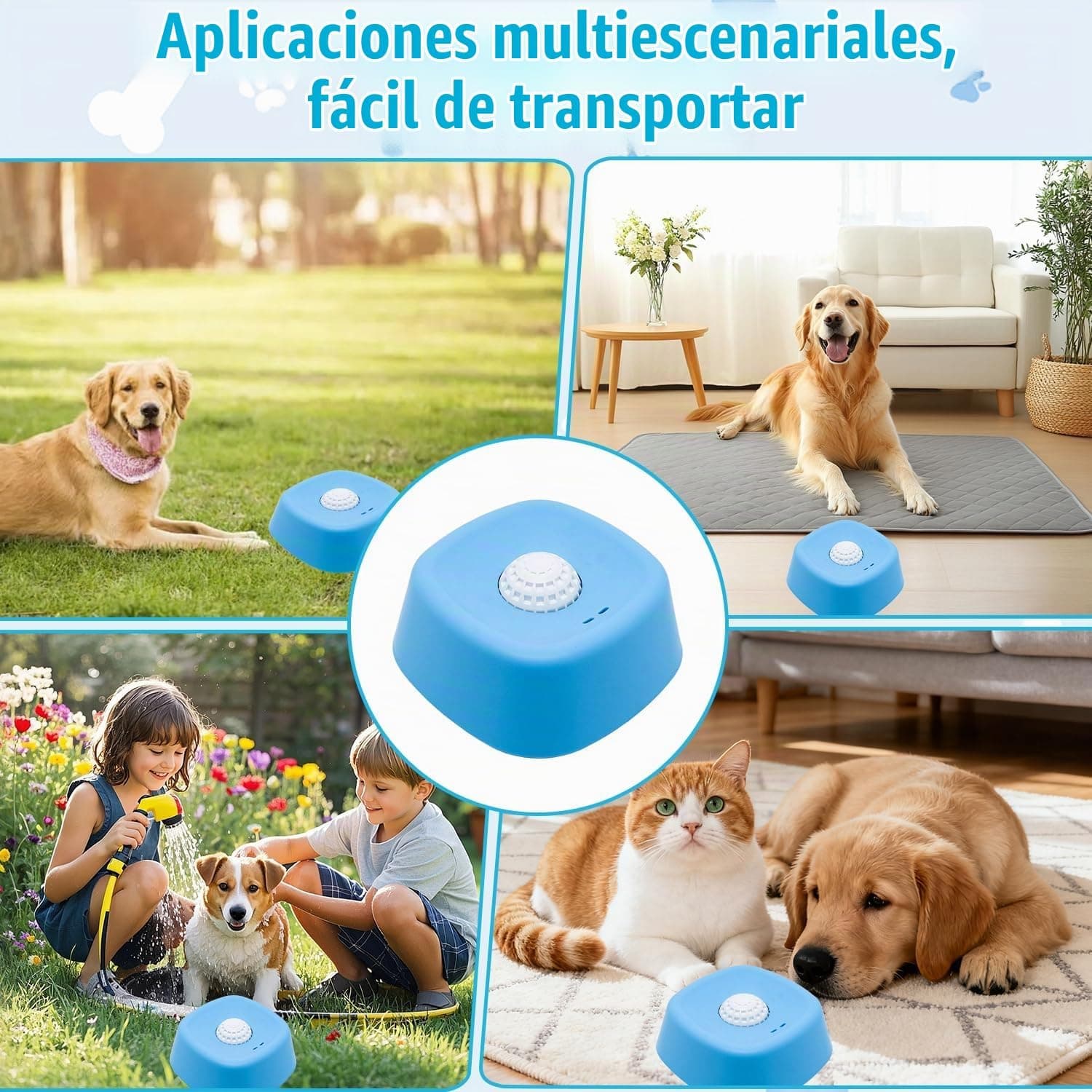Cuenco lamedor para mascotas con bola rodante - 2